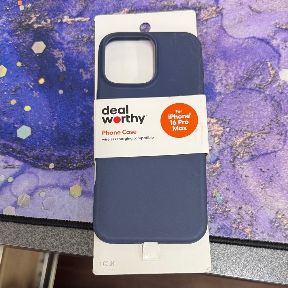 Target Navy Phone Case for iPhone 16 Pro Max